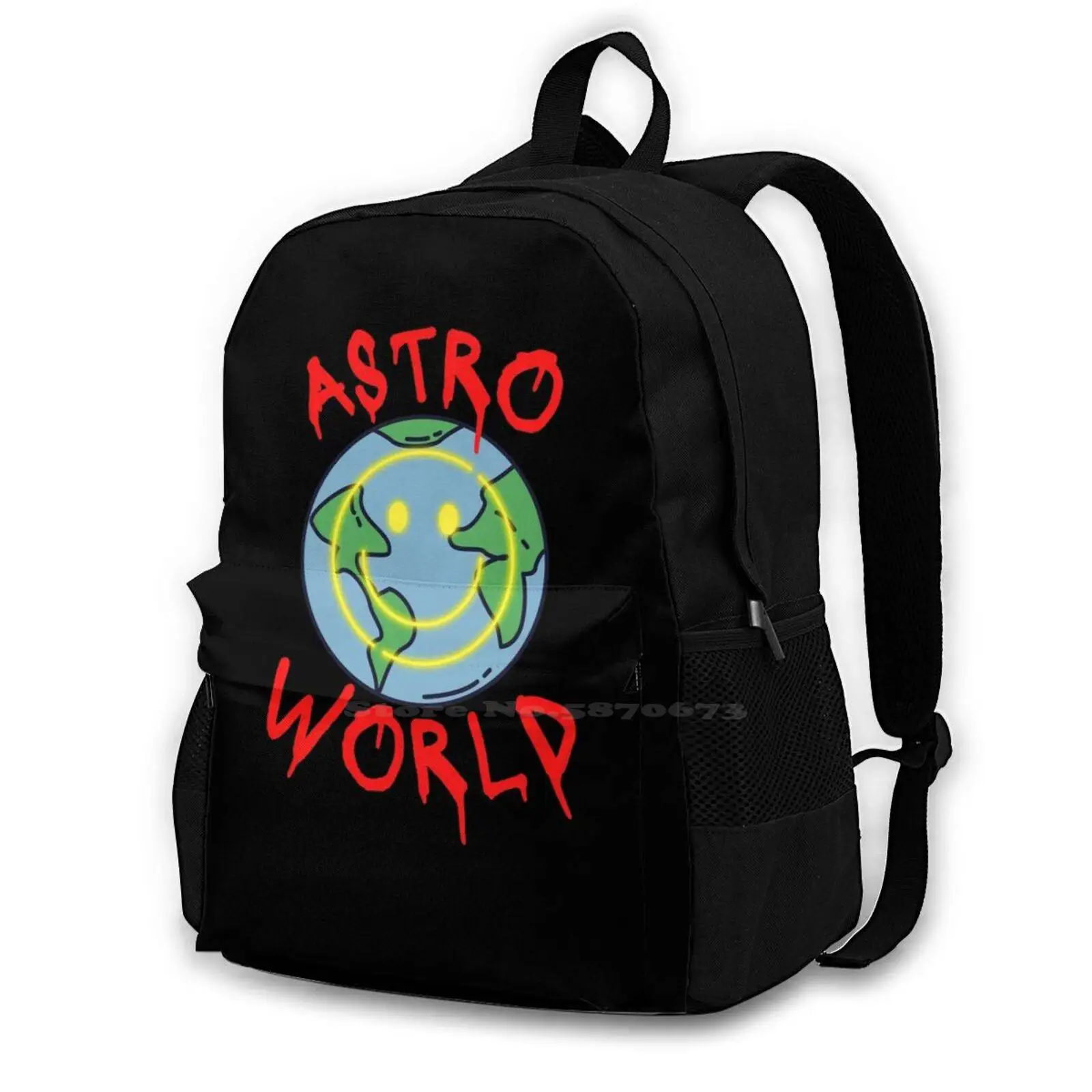 Bag Backpack For Men Women Girls Teenage Black Kanye West Kids See Ghosts Rap Kanye Cudi Hip Hop Feel The Love Kid Man On The