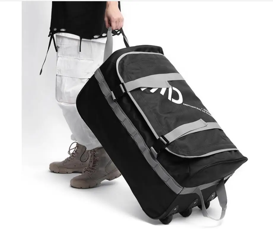 85L large capactity men travel trolley bag with wheels travel luggage bags on wheels wheeled bag for travel trolley handbag