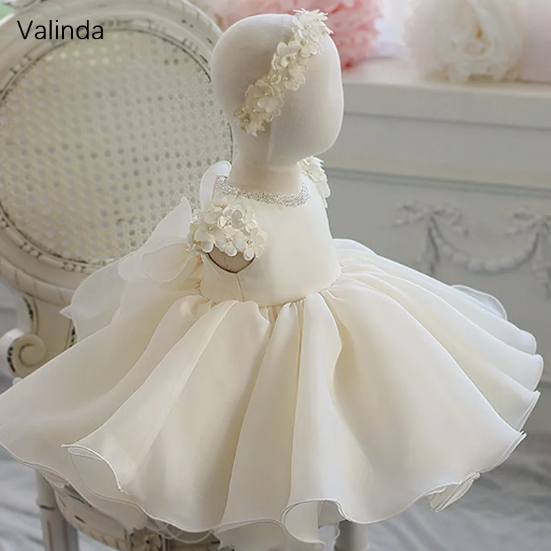 Toddler Girl Dresses 1st Year Birthday Party Christening Baptism Formal Pgeant Gowns