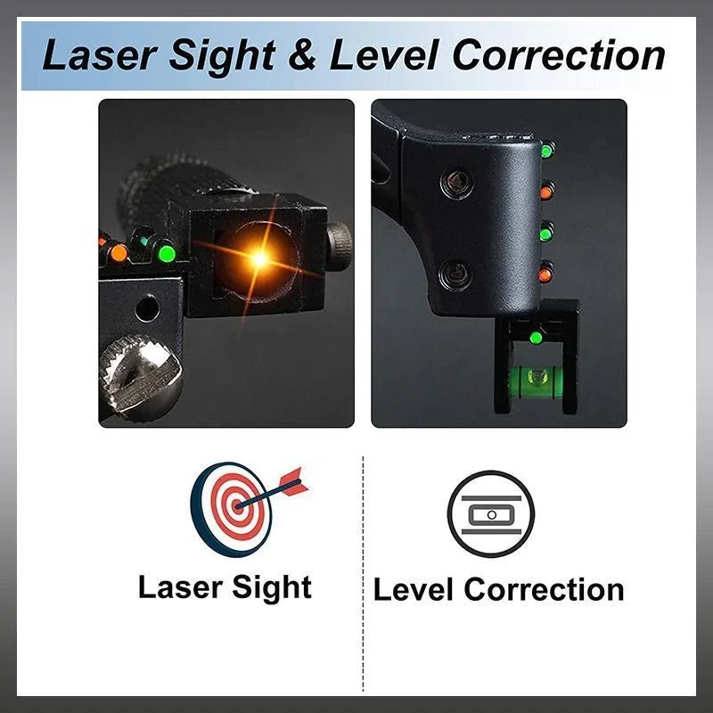 Professional Outdoor Resin Laser Slingshot Laser Aiming Slingshot Resin Shooting Slingshot Catapult with Flat Rubber Band