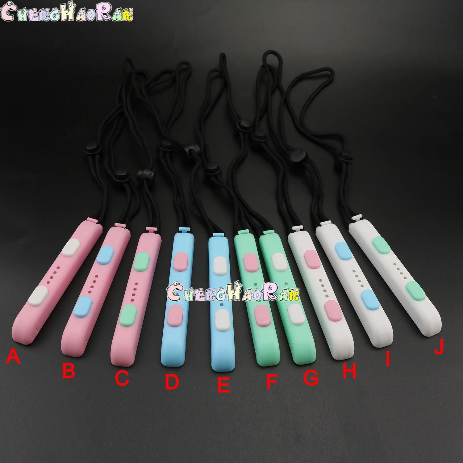 1pcs Mix color Wrist Strap Band Hand Rope Lanyard Laptop Video Games Accessories for Nintendo Switch Game Joy-Con Controller