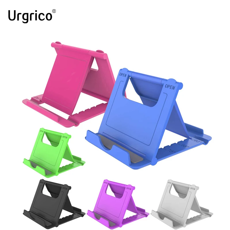 Urgrico Verstelbare Telefoon Stand Voor Tablet IPhone11 Xiaomi Samsung S10 Opvouwbare Mobiele Telefoon Houder Stand Bureau Voor Ipad Iphone 12