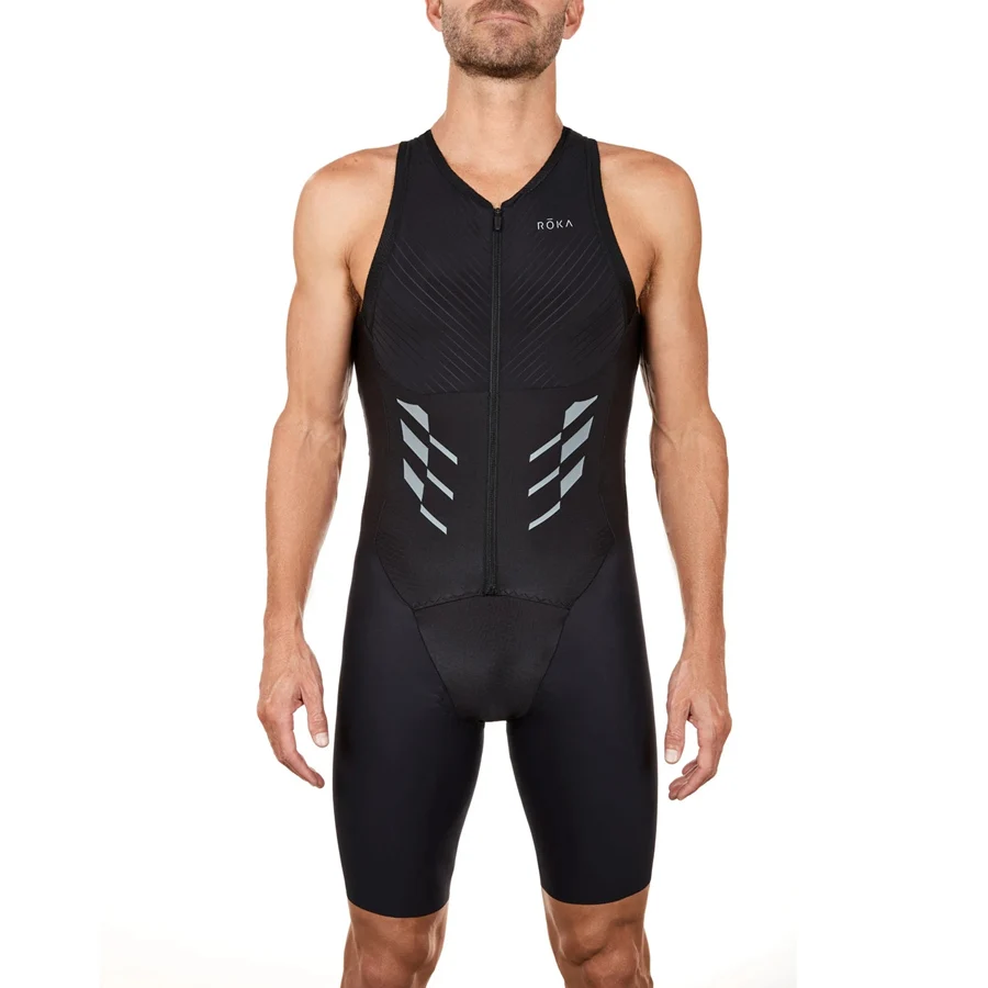 Roka 2020 summer cycling skinsuit man triathlon summer Sleeveless swimwear  bike jersey ropa ciclismo cycling clothes jumpsuit