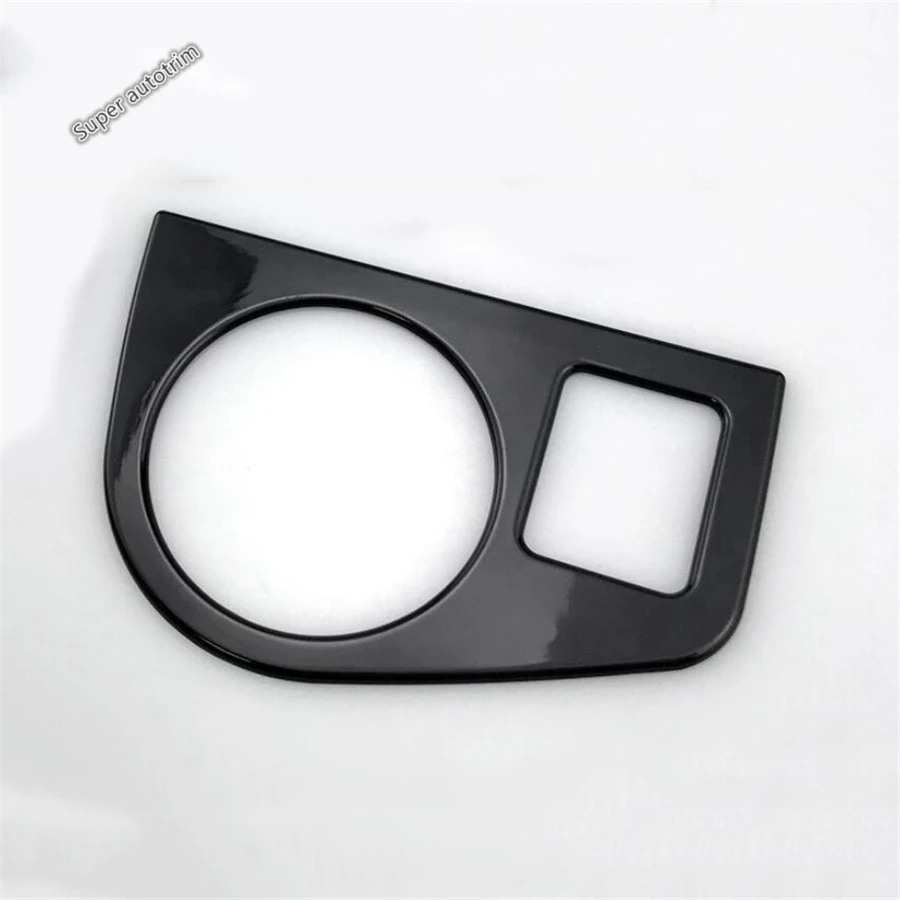 Center Control Gear Shift Panel Inner Door Armrest Handle Cover Trim Black Fit For VW Volkswagen Polo 2019 - 2023 Accessories