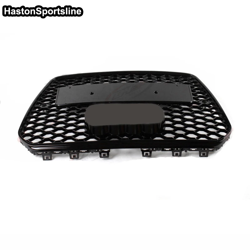 For RS5 Style Front Sport Honeycomb Hood Grill for Audi A5 S5 Sline 2013-2015 Car Styling Accessories