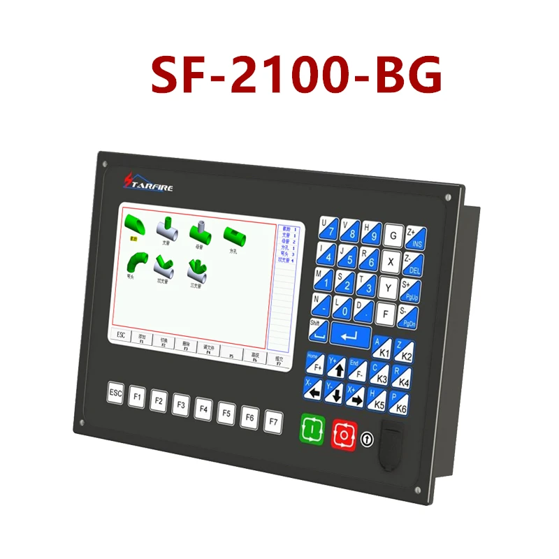 SF-2100BG 2300BG SF2100C-BG intersecting wire round pipe cutting machine plate cutting system plasma flame