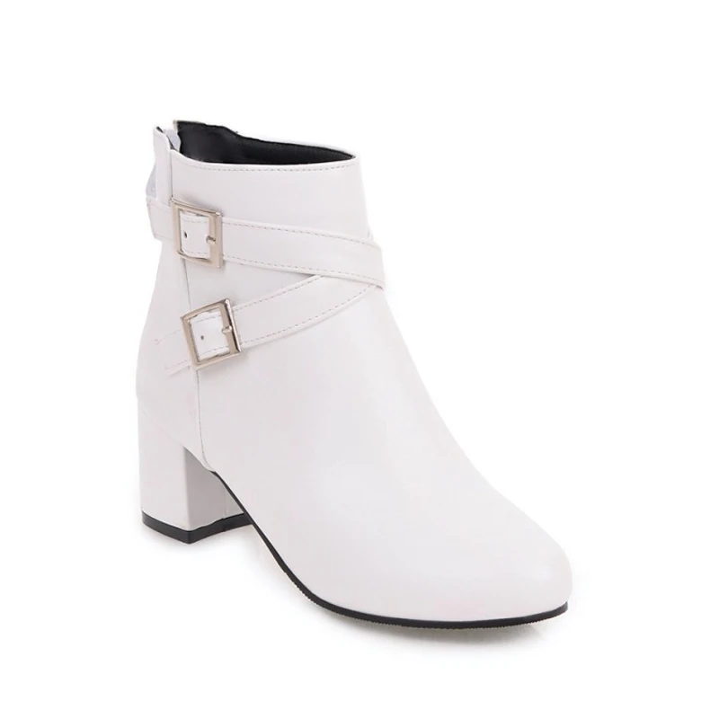 Big Size Fashion simple short boots boots women shoes ankle boots for women ladies boots shoes woman winter
