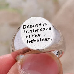 New Arrival Romantic Letter Thai Silver Lady Open Ring Bridal Wedding Ceremony Propose Jewellery