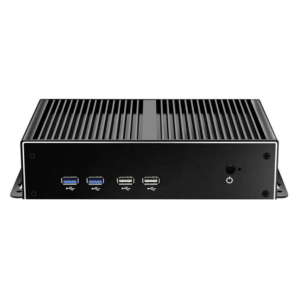 XCY Intel Core i7 4500U 5500U Mini PC 2*LAN 6*RS232 4*USB HDMI VGA WiFi 3G 4G Embedded Industrial Micro Computer Windows Linux