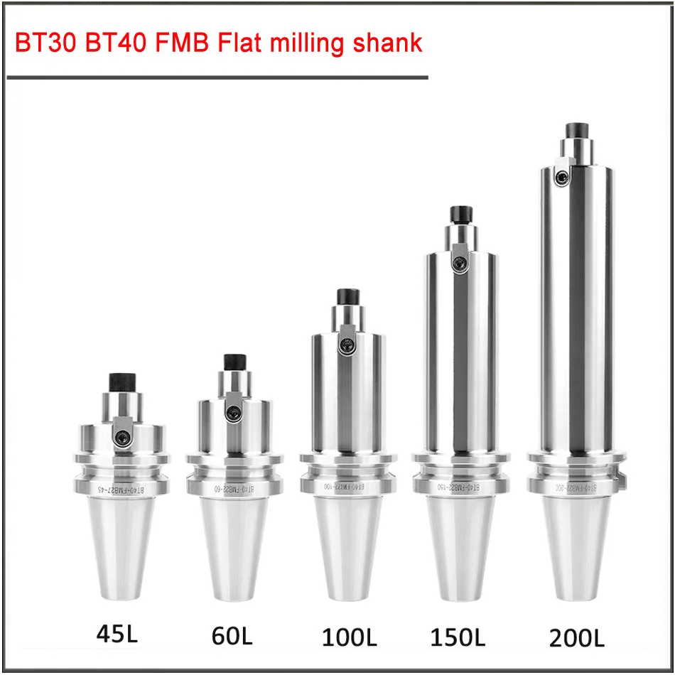 1PCS BT30 BT40-FMB22 FMB27 FMB32 FMB40 Metric Planar Milling Tool Handle CNC Tool Assembly of cutter head and milling shank