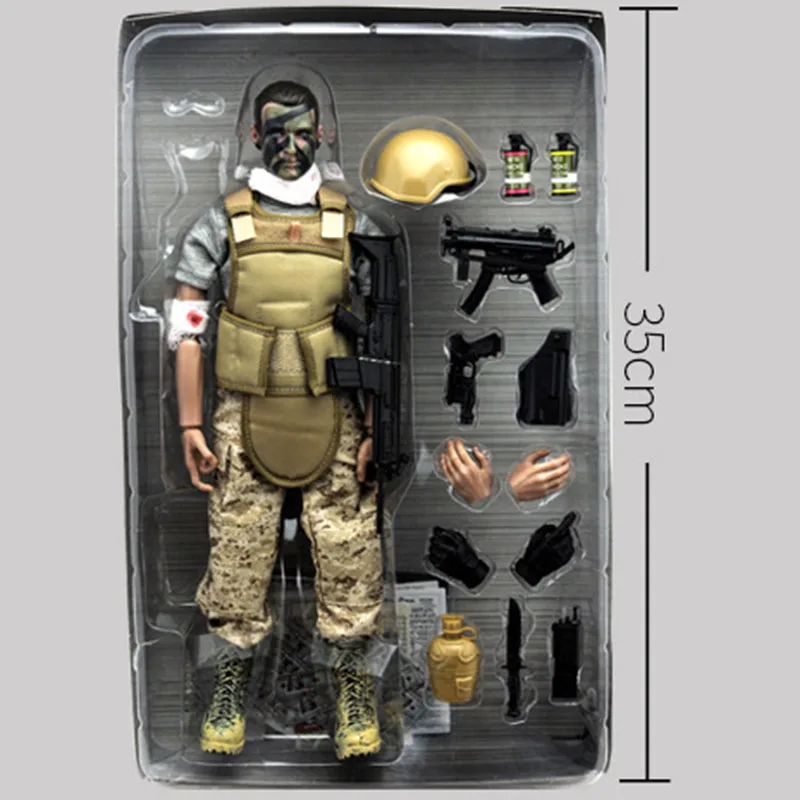 Kolekcja NB01A NB02A NB03A NB04 NB05 1/6 armia wojskowa walka Swat policja żołnierz siły ACU Model figurki zabawki figurki akcji