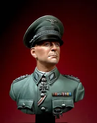 model kit resin officer bust X-031