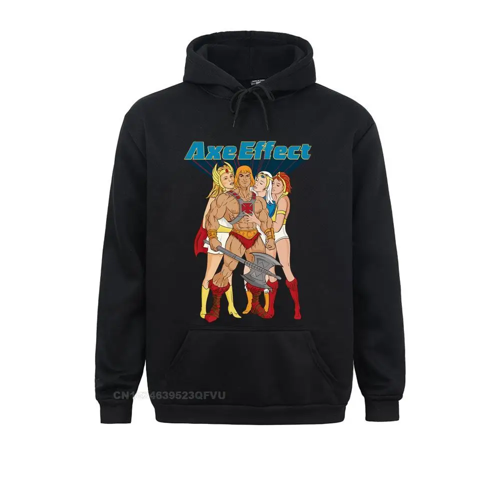 Of The Universe Pullover Hoodie The Axe Effect He Man He-Man Skeletor She-Ra Beast Women For Men Camisa Hoodie Cotton