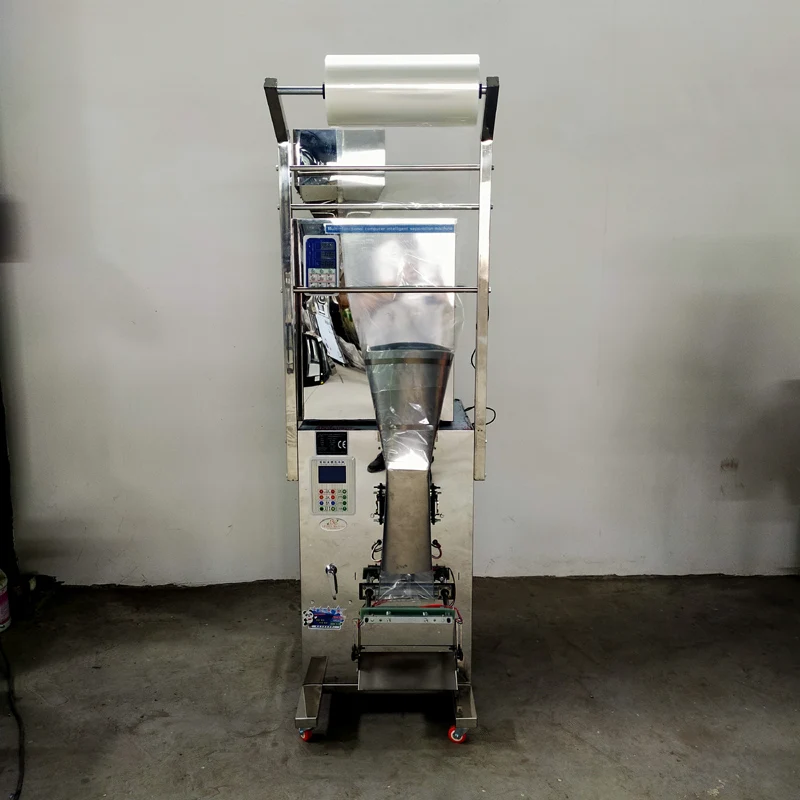 Commercial 50-500g Medium-sized Packing Machine For Granulated Powder Tea Seasoning Automatic Weighing Packaging Machine