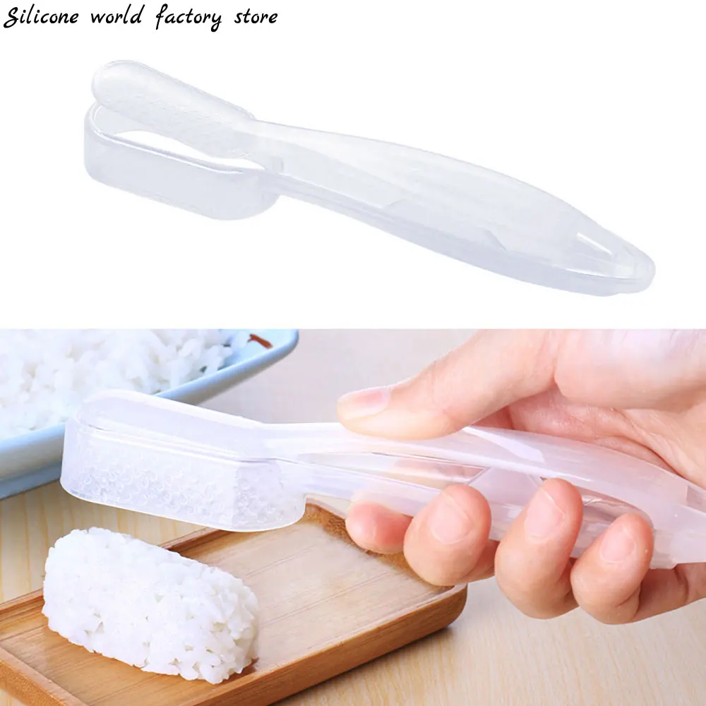 Silicone world Nigiri Sushi Mold Onigiri Rice Ball Maker Warship Sushi Mold Bento Rice Ball Making Tools Easy Sushi Making Tools