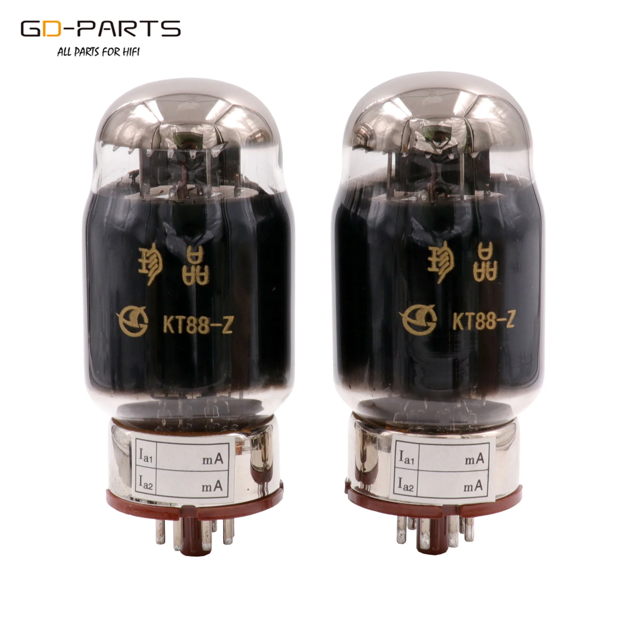 Shuguang Treasure KT88-Z Vacuum Tube Replace 6550 KT88 Black Carbon Bulb Classic Edition Factory Matched Pair Quad