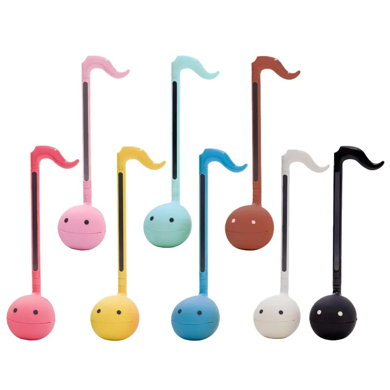 30cm Kawaii Otamatone electric tadpole Musical Instrument toy with 1 practice book cartoon kids funny Staff doll 3 voice sound