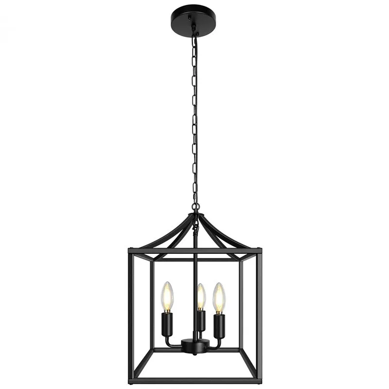 American Retro Chandelier Country Style Villa Dining Room Living Room Study Bedroom Kitchen Island Corridor Chandelier E14