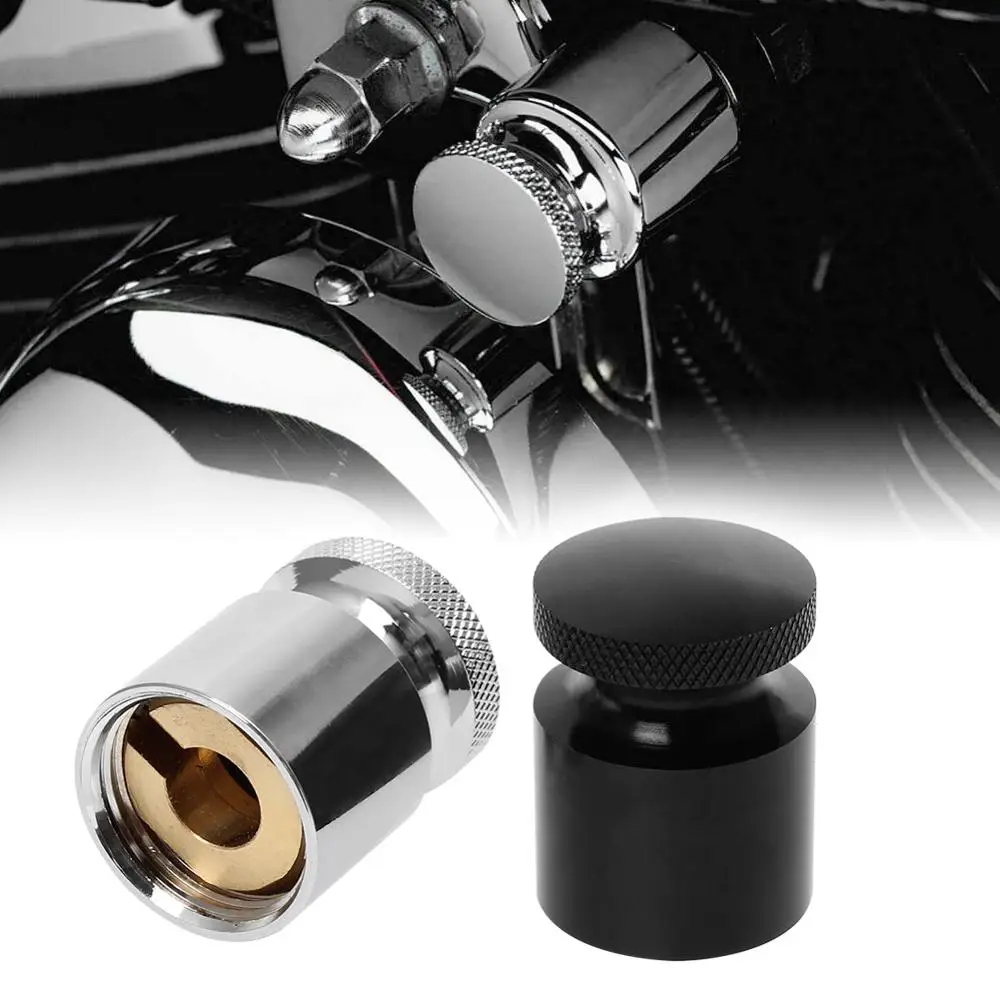 Motorcycle Universal Choke Knob Cover For Harley Electra Glide Road King Sportster Kawasaki Vulcan Yamaha V-Star Honda Shadow 