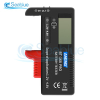 BT-168 Pro Digital Display Battery Tester Battery Checker Can Measure 18650 Batteries 9V 3.7V 1.5V Cell C D Batteries Tester