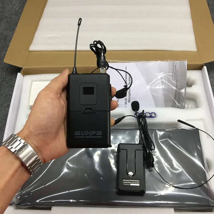 TKG TURE DIVERSITY-auriculares inalámbricos, audífonos profesionales con micrófono de cabeza UR-3000-H, 640-690MHz