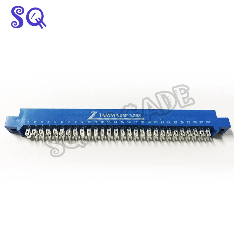 2PCS/LOT 28Pin Blue Jamma Connector 56pin Connector for Jamma Wire Harness With Arcade Game Board