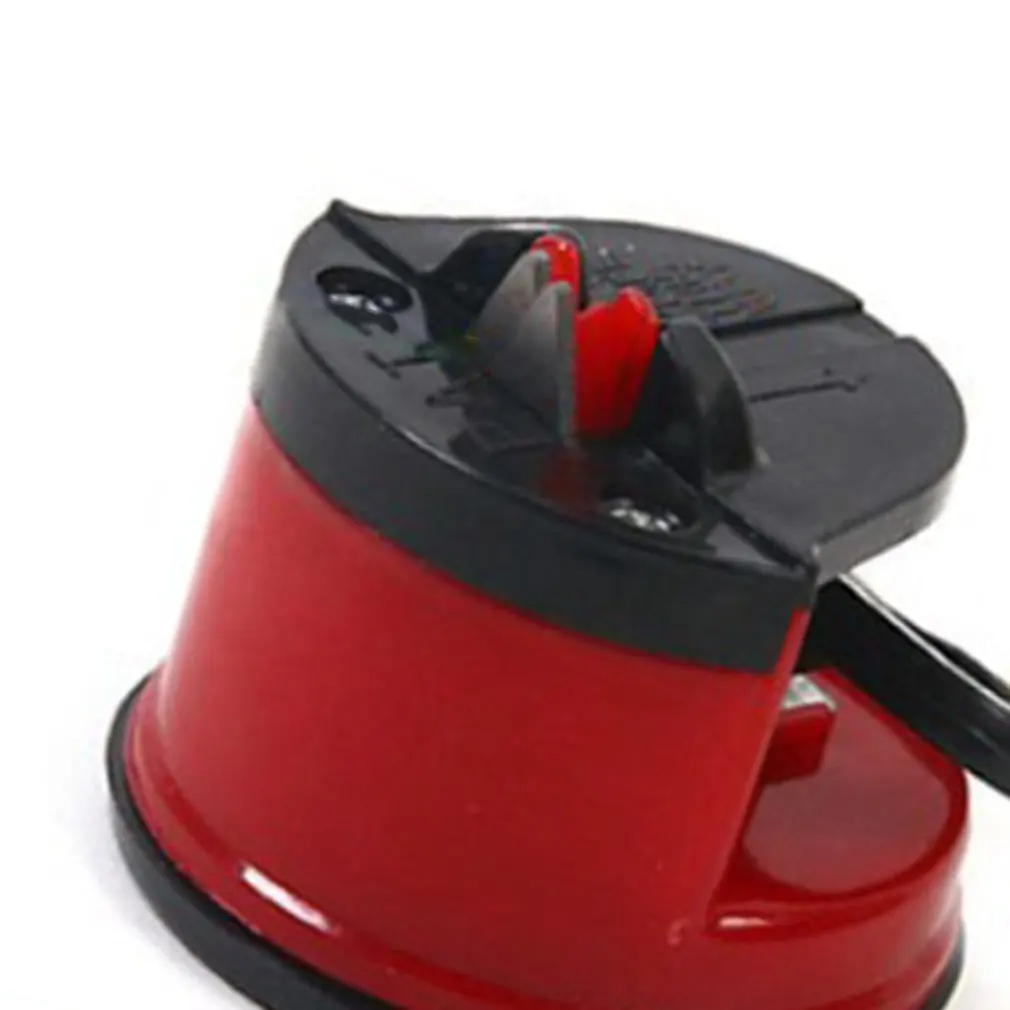 Mini afilador de cuchillos con ventosa, afilador superafilado para el hogar, herramienta de afilado, Gadget de cocina de acero de tungsteno