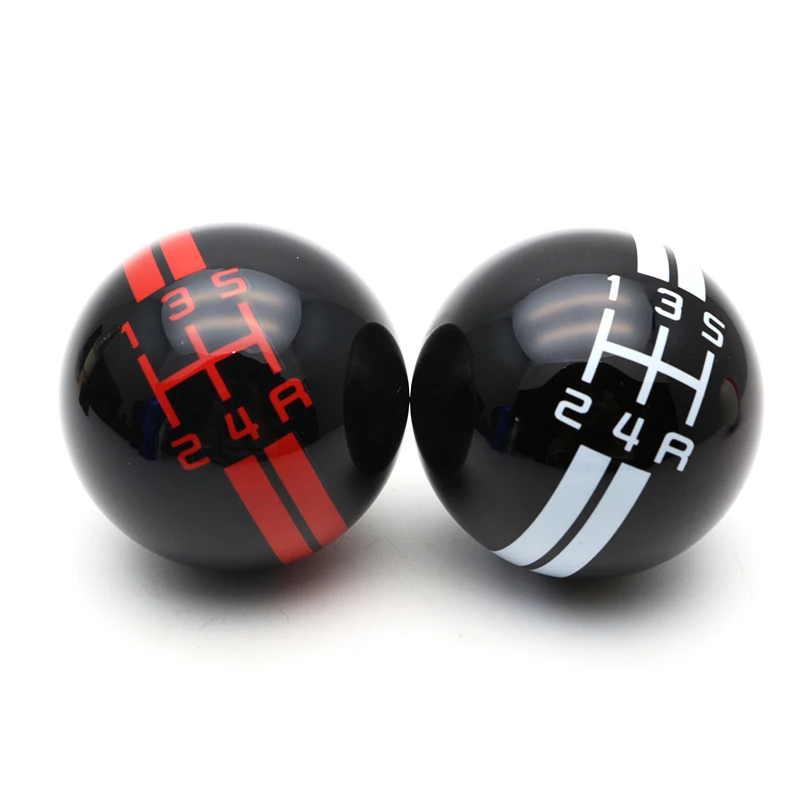 Universal Auto Shift Knob Resin Craft Short Throw Manual Gear Stick Shift Knob Racing Car Gear Shift Knob 5 6 Speed