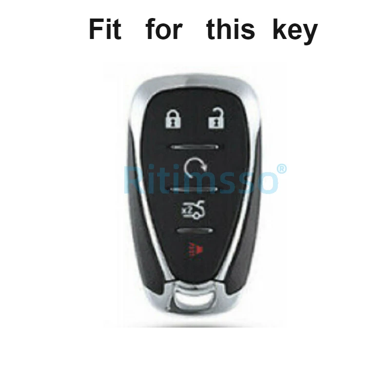 For Chevrolet Camaro ZL1 LT1 RS SS Convertible Chevy Traverse RS Cruze Trax Malibu Volt Bolt Equinox Car Key Case Keychain Cover