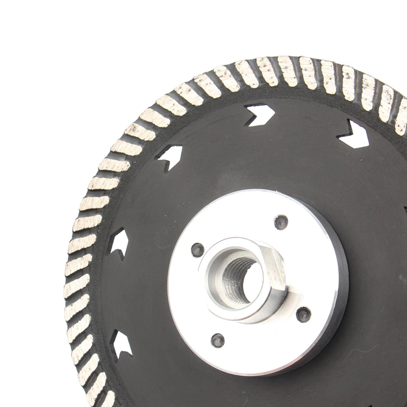 Versery  75/110/125mm Angle Grinder M14 Thread Diamond Cutting Disc Grinding Saw Blade For Granite Marble Concrete Tile