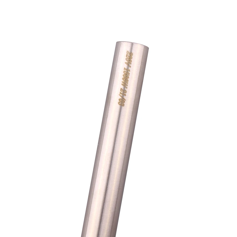 220V Cartridge Heater Cylindrical Immersion Water Heating Element Stainless Steel 1/2\