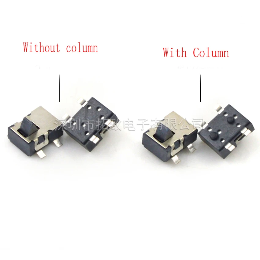 100PCS/Lot  KW-103 SMT Micro-Motion Limit Push Button Switch Reset Detection 4P 4Pin