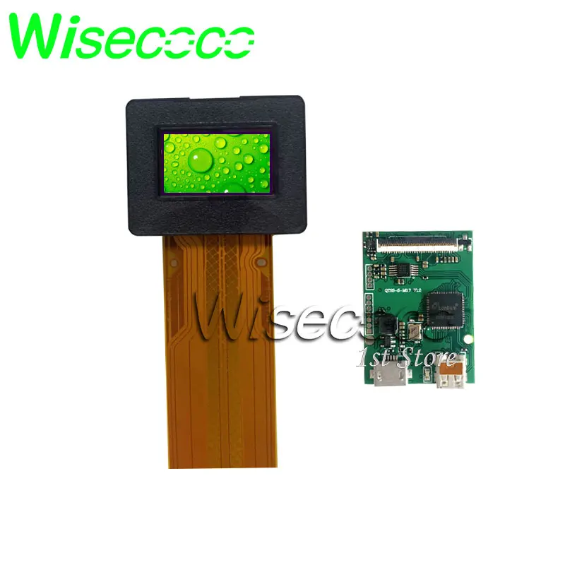 Imagem -03 - Wisecoco 0.7 Polegada Oled Micro Display Lcd Módulo Amoled 1920x1080 de Alta Resolução para a Cabeça Montada Exibição vr ar Capacete Painel