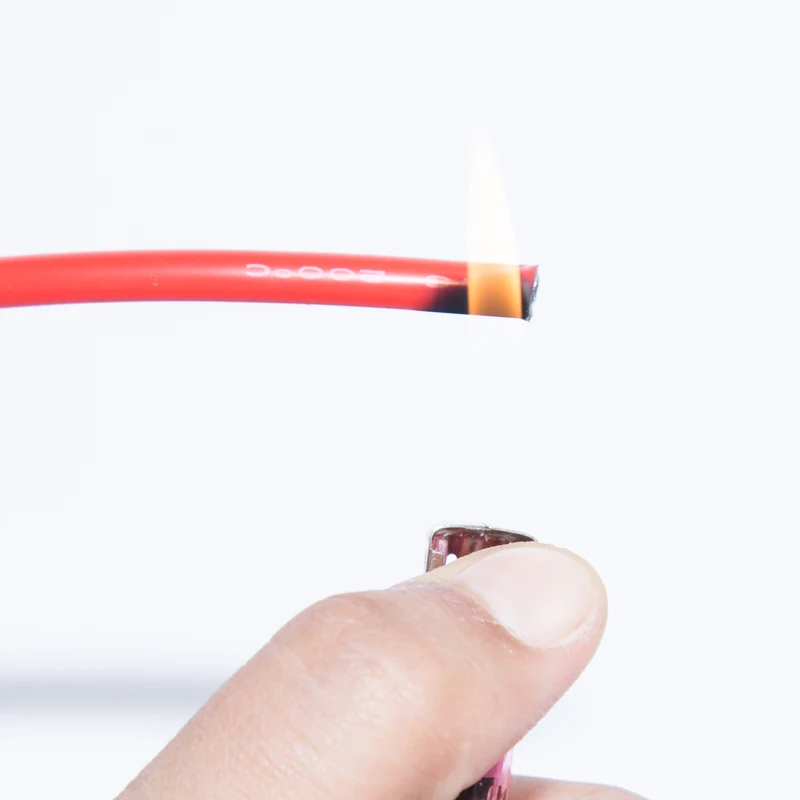 1Meter Heat-resistanElectronic Wire 12AWG 14AWG 16AWG 18AWG 22AWG 24AWG 26AWG 28AWG 30AWG Soft Silicone Cable Test Line For DIY