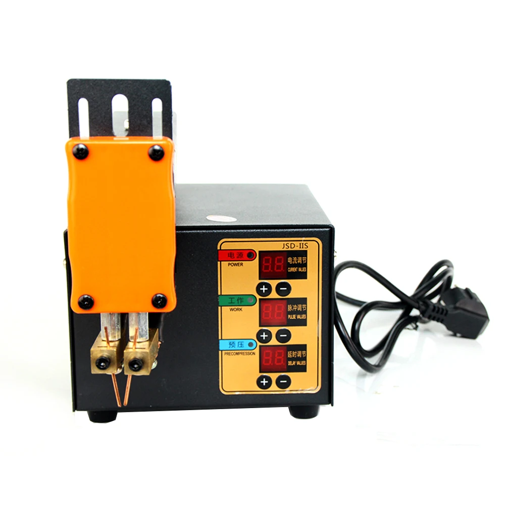 Battery Pack Welding Machine Butt Welding Machine 3KW 0.15（mm）Spot Welder For 18650 Lithium Spot Machine Pulse JSD-IIS