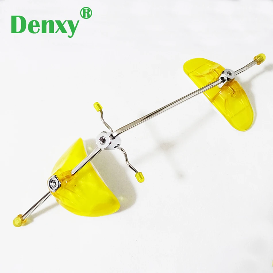 Denxy 2pcs  High Quality Dental face mask Single pole Dental reverse pull headgear Dental bracket dental orthodontic bracket