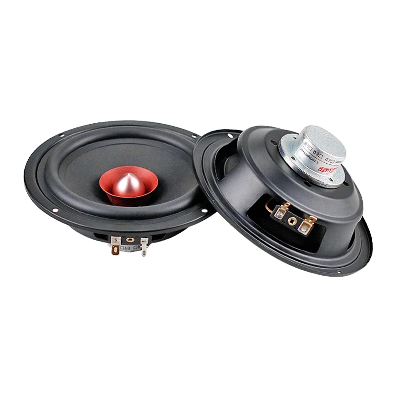 GHXMedals-Haut-parleur HIFI Full Range Bullet en néodyme, bobine vocale KSV, audio mort complet, 4Ohm, 25mm, 20-40W, 5.25 pouces, 2 pièces