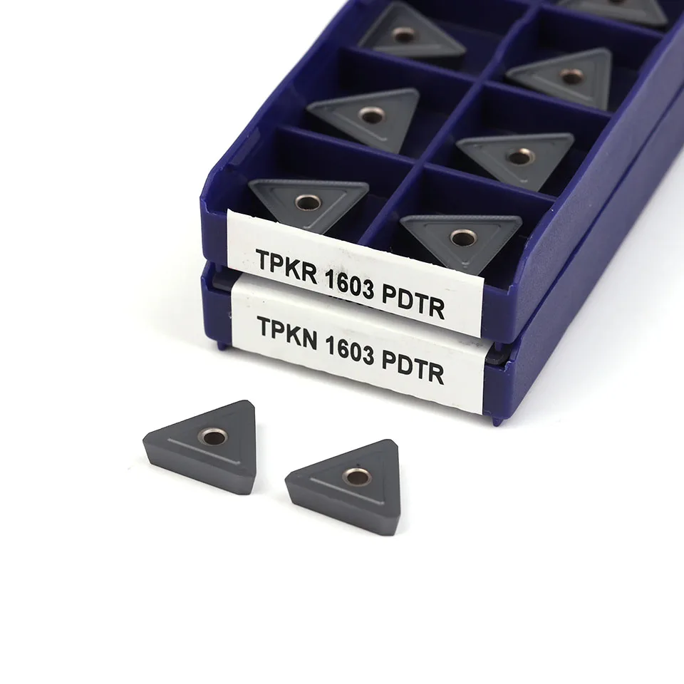 TPKR1603 TPKN1603 PDTR LT30 Ban Đầu Xay Dụng Cụ Quay Rau Carbide Dạng Tiện Bằng Máy CNC Công Cụ Xử Lý Bằng Hợp Kim Nhôm Không Gỉ