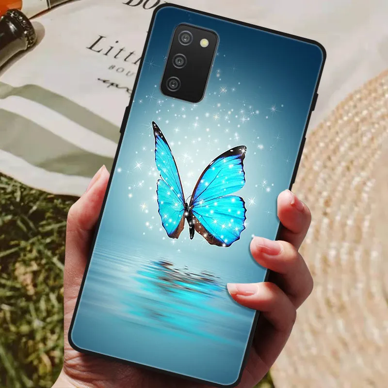For Samsung A03S Case Silicon Back Cover Phone Case For Samsung Galaxy A03S Cases for Galaxy A 03S Soft bumper Funda Shells