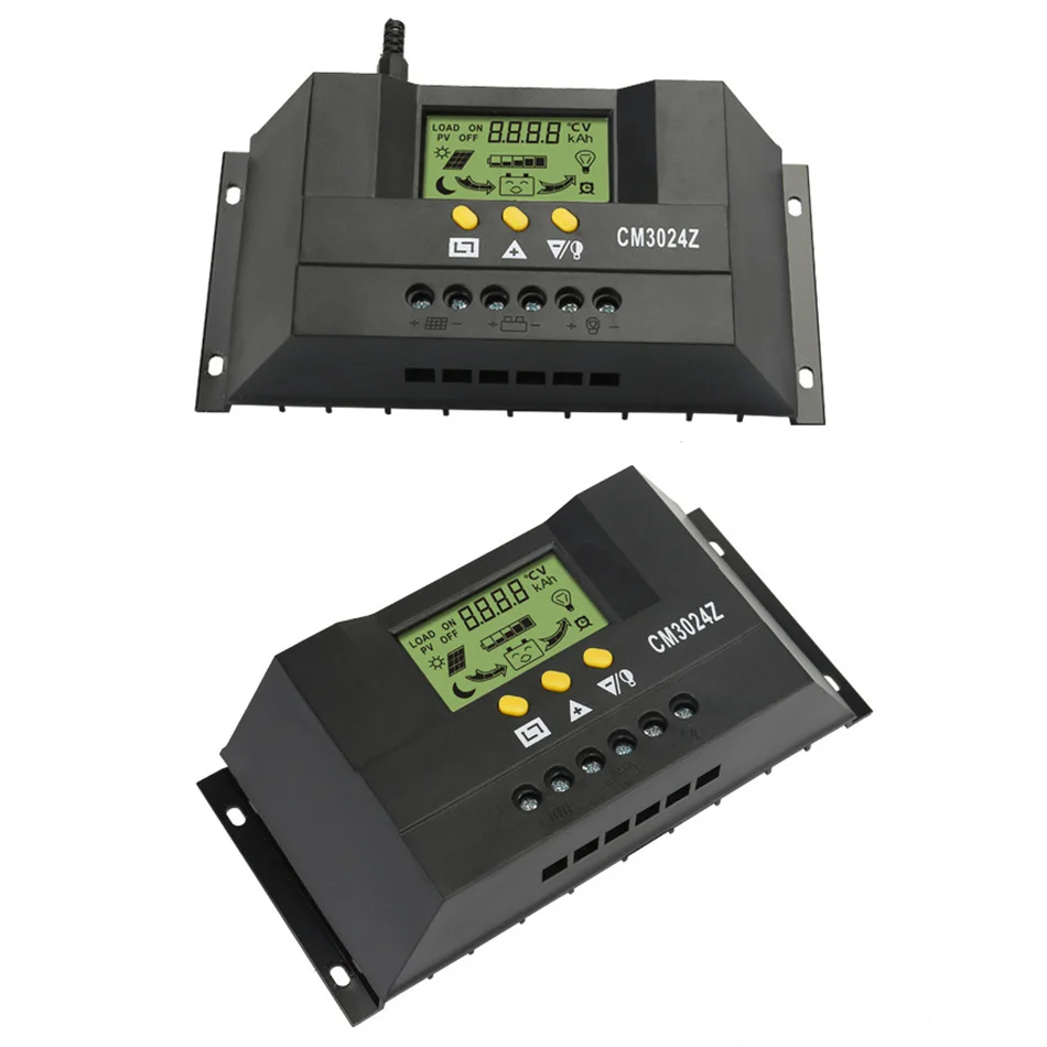 PWM-3024Z 30A Papan Pengisi Daya Lampu Jalan Fotovoltaik Pencahayaan Pwm Pengontrol Surya