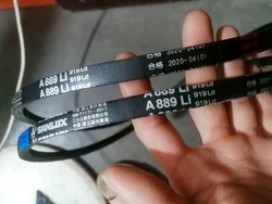 2pcs A Type Vee-belt Drive Belt  A889 A900 A914 A930 980