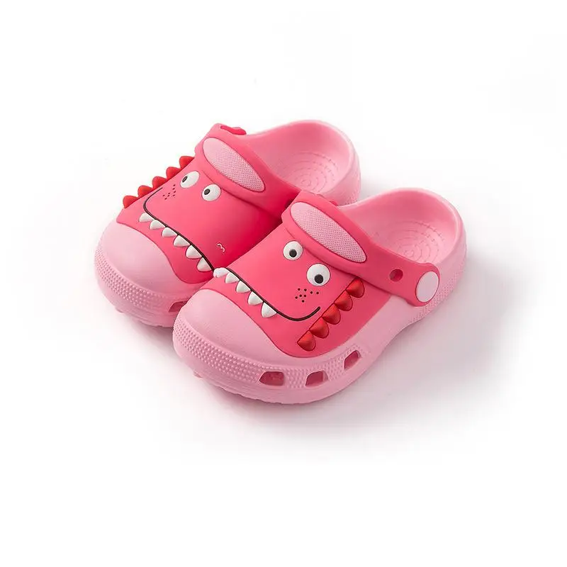 2-18y bambini muli e zoccoli estate bambino bambino ragazzi e ragazze sandali cartone animato dinosauro pantofole scarpe da giardino per bambini H19