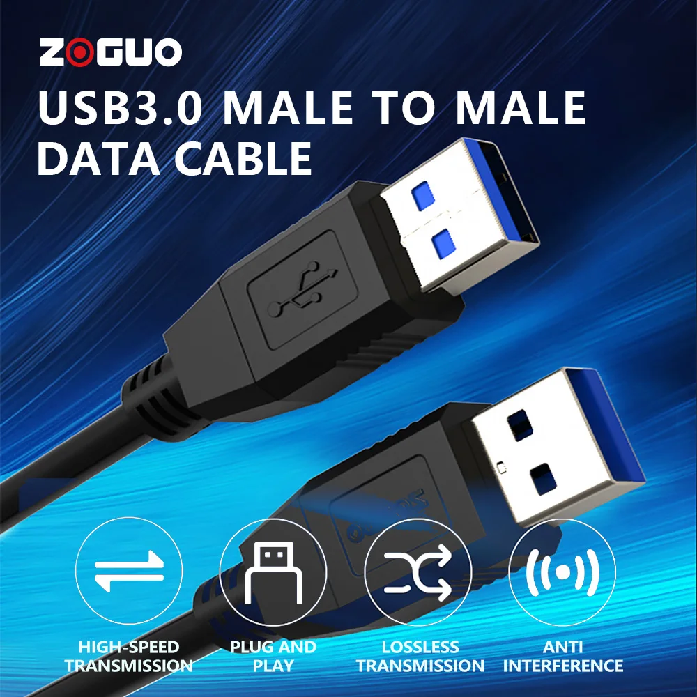 USB 3,0 кабель-удлинитель для передачи данных «штырь-штырь»