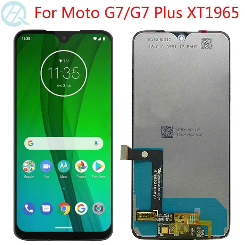 G7 Display For Motorola G7 Plus LCD With Frame 6.2