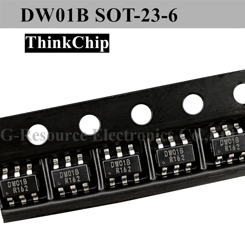 (20 шт.) защитный чип для литиевой батареи DW01B DW01 SOT23-6 SMD, новый оригинальный