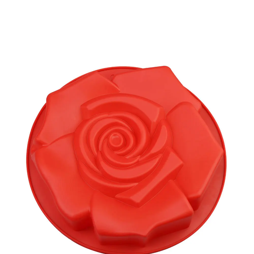 Round Flower Baking Mold Cookie Silicone Chocolate Moulds Cake Items Flowers Pan for Pastry and Bakery Accessories Lollipop Lace