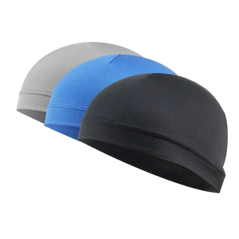 Summer Sweat-absorbent and Breathable Riding Cap Ice Cloth Sunscreen Bicycle Headscarf Helmet Lining Sports Fishing Running Cap