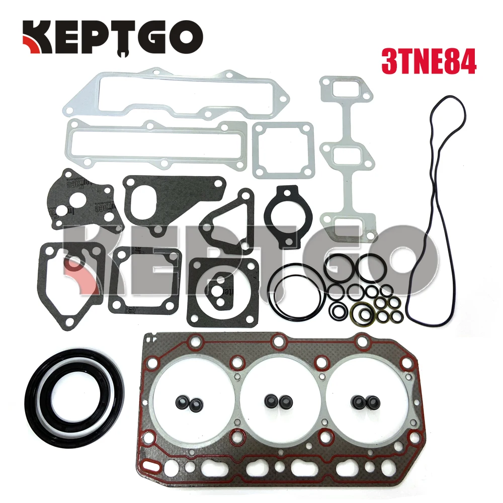 

3TNE84 3TNE84T 3D84E-3B S3D84E-3B Full Overhaul Gasket Kit Set For Yanmar Engine