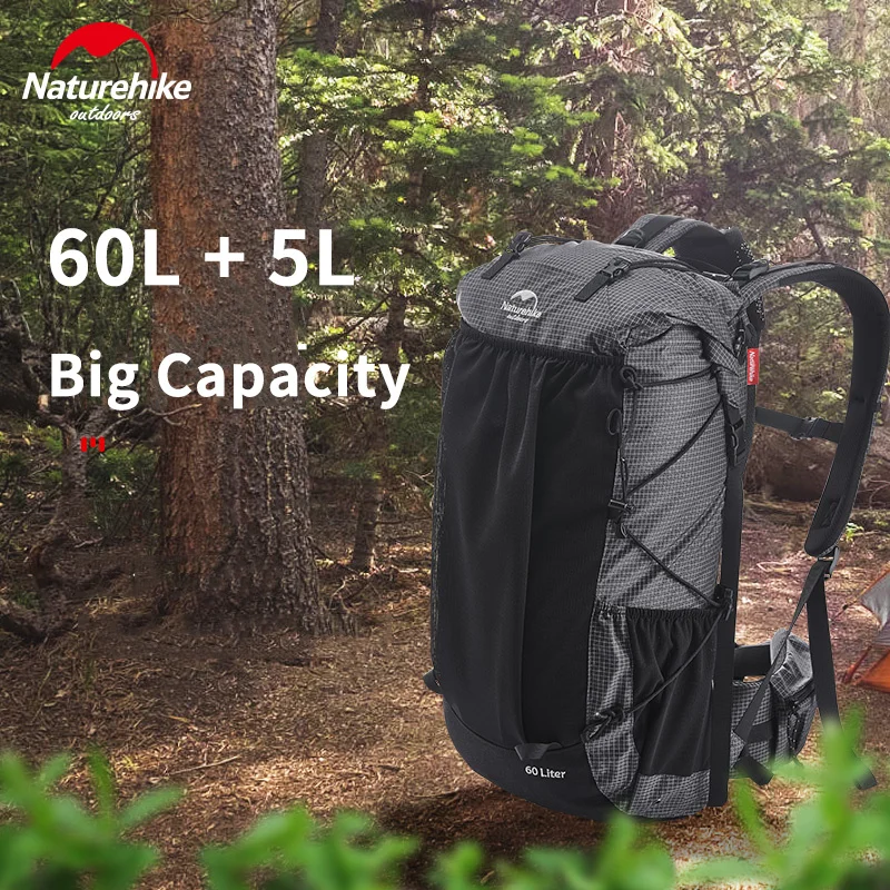 Naturehike 60 + 5L Outdoor Large Capacity Travel Hiking Camping Backpack 40 + 5L Lightweight Rock Series Hiking Backpack - AliExpress 18 Naturehike 60 + 5L Outdoor Large Capacity Travel Hiking Camping Backpack 40 + 5L Lightweight Rock Series Hiking Backpack - AliExpress 18