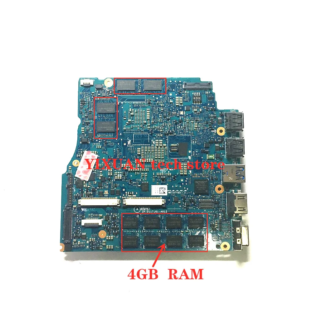 15.6 For SONY VPCSE polegada Laptop Motherboard HM67 i5-2520 2510M CPU HD6630M 1G GPU RAM 4GB MBX-237 Motherboard 100% test work